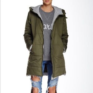 Dress Forum Dark Green Quilted Jacket